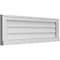 Ekena Millwork Vertical Surface Mount PVC Gable Vent w/ 2"W x 2"H , Brickmould Sill Frame, 38"W x 12"H GVPVE38X1203SN - alternate 3